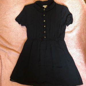 Black Fit & Flare Forever 21 Shirt Dress